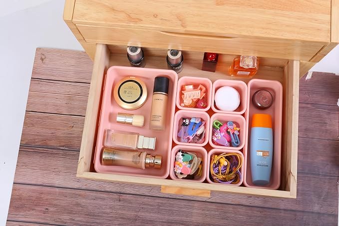 Kutesna 15 PCS Interlocking Desk Drawer Organizer Separator - Image 3