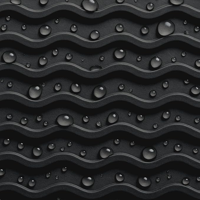 Silicone Drying Mat 16 × 12 – Black Non-Slip Sink Mat - Image 7