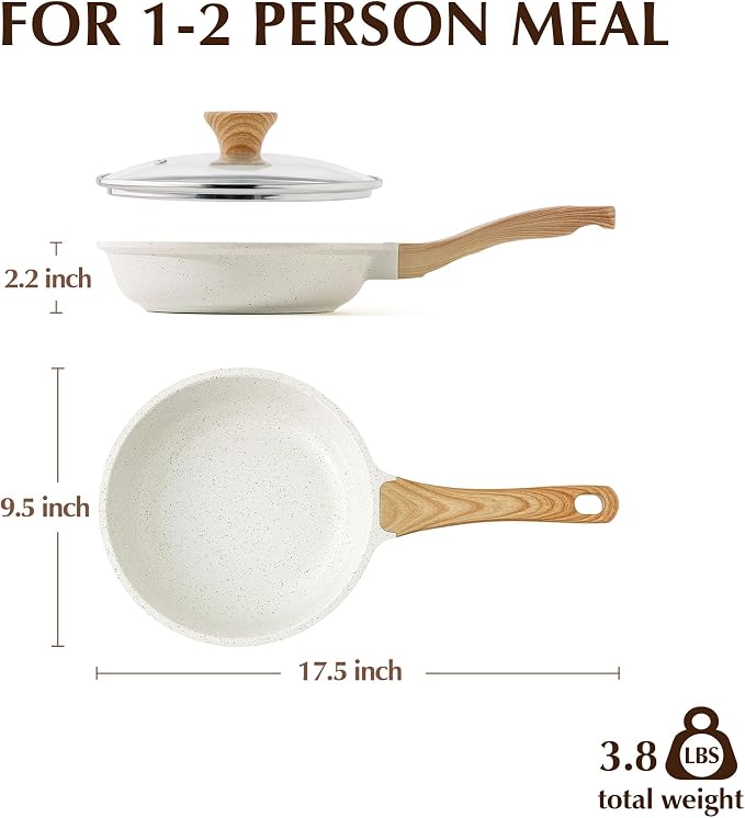 SENSARTE Nonstick Ceramic Frying Pan Skillet - Image 9