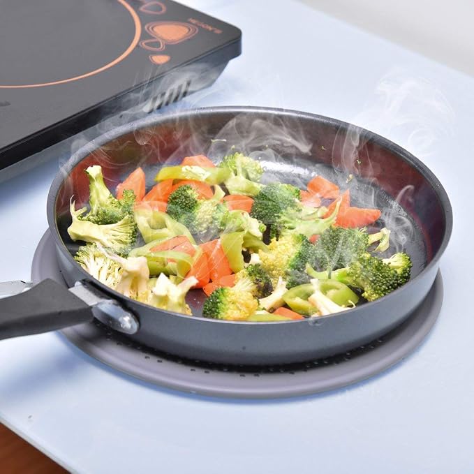 11" Silicone Splatter Screen Pan Cover - Image 6