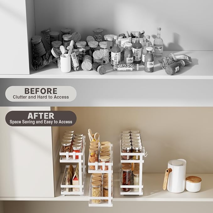 Magheo Pull Out Spice Rack Organizer - Image 5