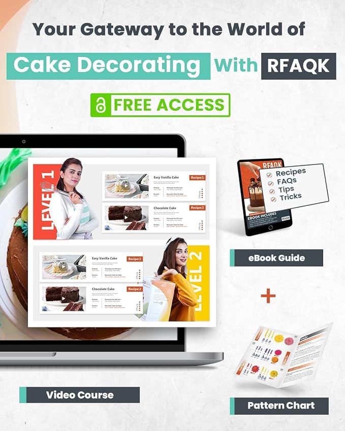 RFAQK 90PCs Cake Decorating Kit - Image 6