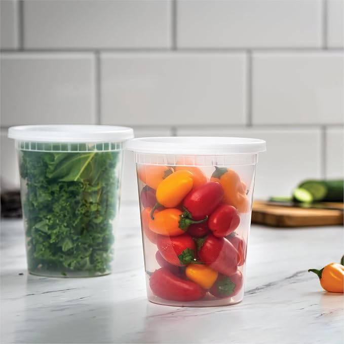 Stack Man 32 oz Deli Containers - Image 3