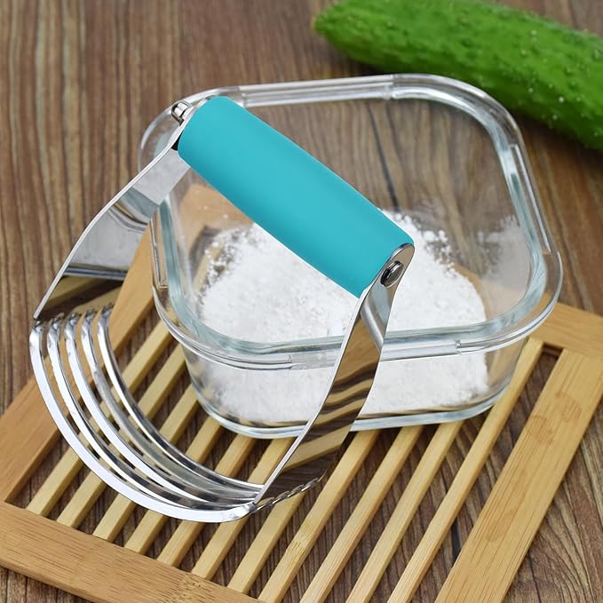Dough Blender Heavy Duty Pastry Cutter Stainless Steel Butter Cutter - Image 4