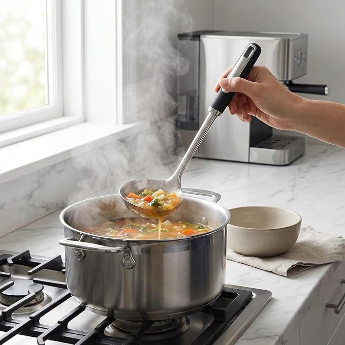 Stainless Steel Kitchen Utensil Set – Premium Thickened Cooking Utensils Set - Image 5