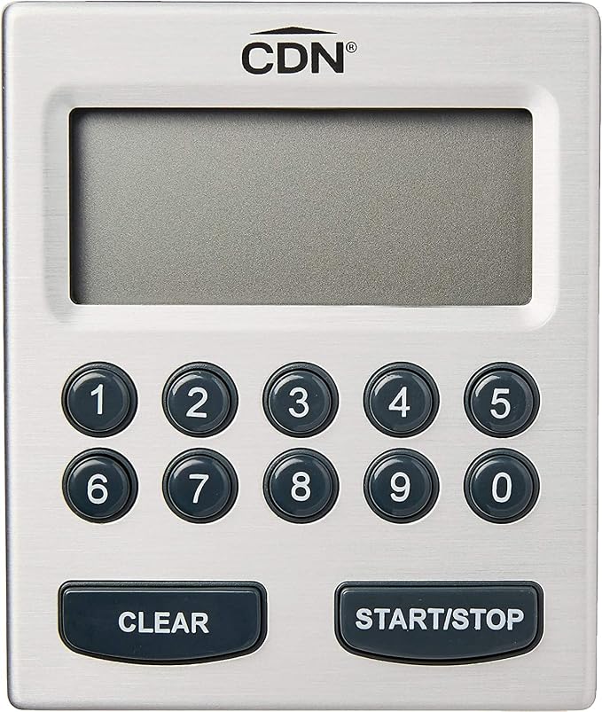 CDN Direct Entry 2- Alarm Digital Kitchen Timer | Counts Up & Down, 10 Hours by - Image 9