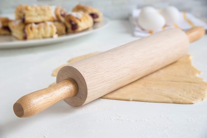 Fox Run Rolling Pin with Ball Bearings, 10.25-Inch Barrel - Image 3