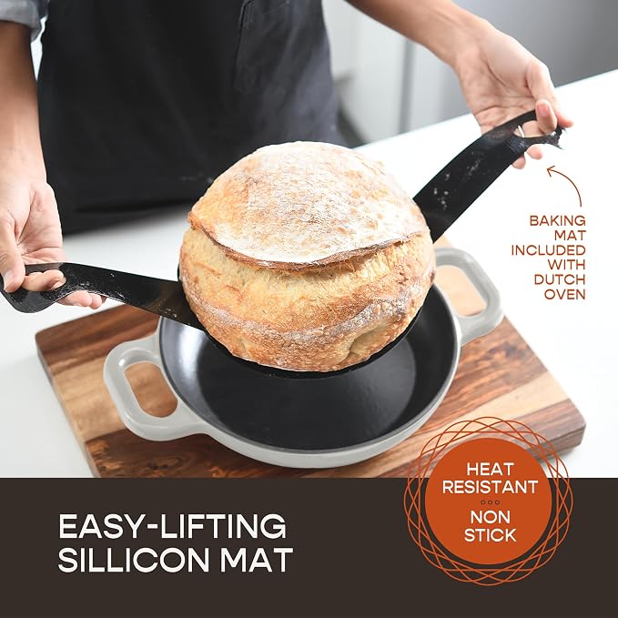 Krustic Enameled Cast Iron Dutch Oven - Image 2