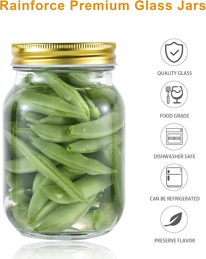 Rainforce 16 oz Mason Jars - Image 3