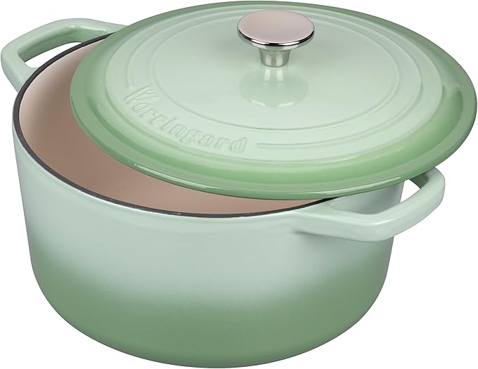 VORRINGARD Enameled Cast Iron Dutch Oven Pot - Image 5