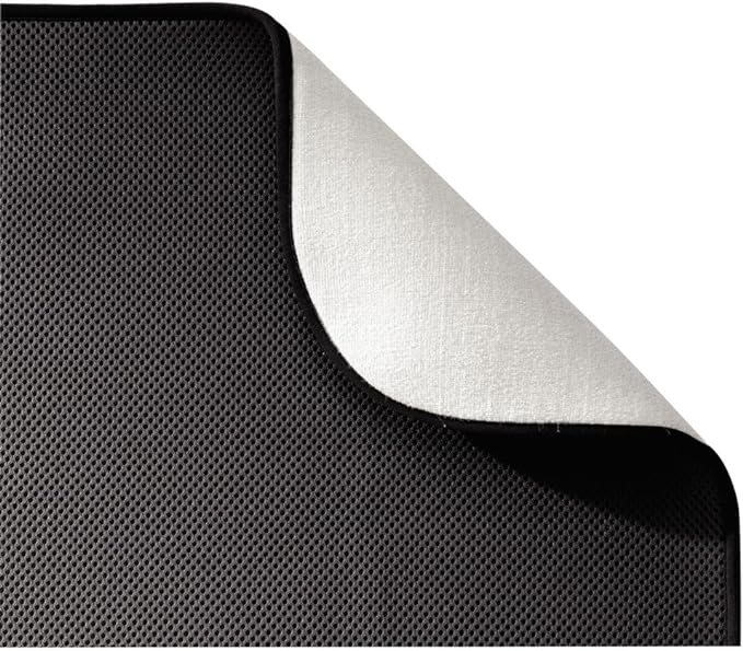 iDesign iDry Fabric Mini Kitchen Countertop Absorbent Dish Drying Mat - Image 4
