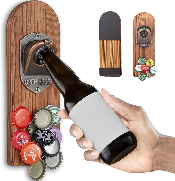 Beer Bottle Opener Wall Mounted by LUCYLANKER