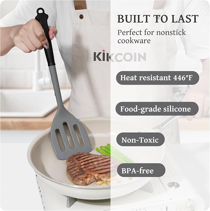 Kikcoin 43Pcs Large Kitchen Utensils Set - Image 3