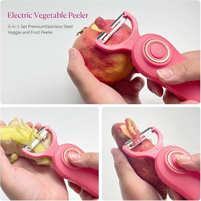 3-in-1 Electric Peeler | Auto Blade - Image 7