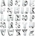2 Inch Alphabet Cookie Cutter Set by Xzhloym
