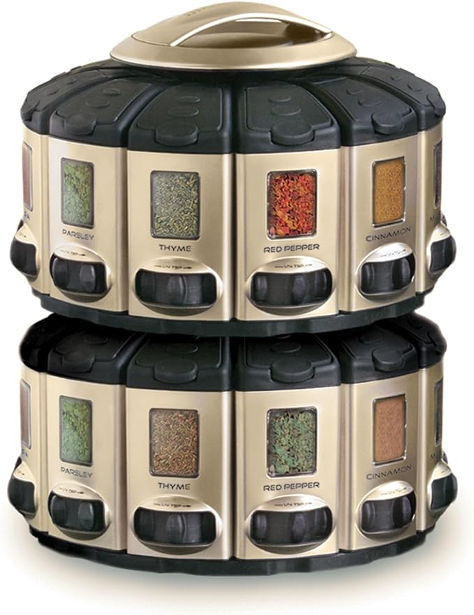 KitchenArt 57010 Select-A-Spice Auto-Measure Carousel Professional Series - Image 8