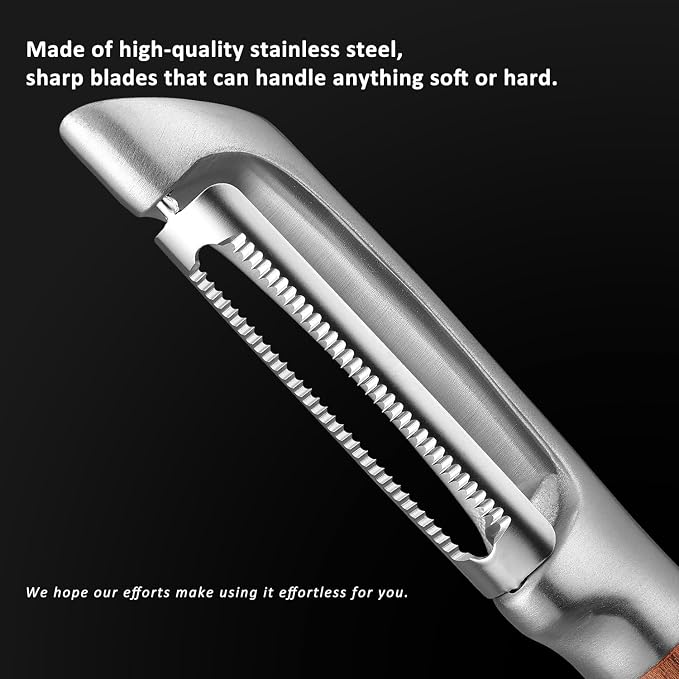 Serrated Blade Premium I Type 304 Stainless Steel Multifunctional Kitchen - Image 3