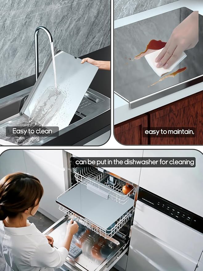 Titanium Cutting Boards for Kitchen，Titanium Cutting Board Large， Dishwasher - Image 5