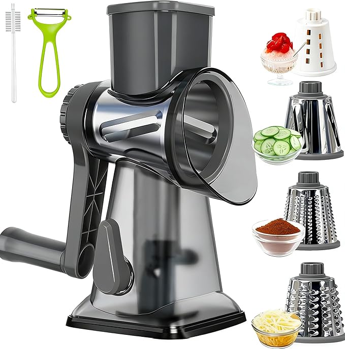 KalraMay Cheese Grater, Rotary Cheese Grater by Unknown