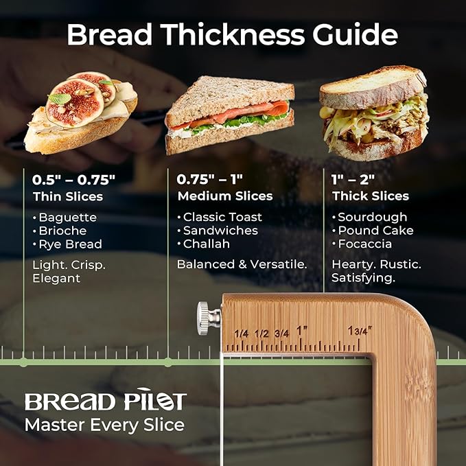 keechee Sourdough Bread Knife – Extra Large Bread Slicer - Image 4