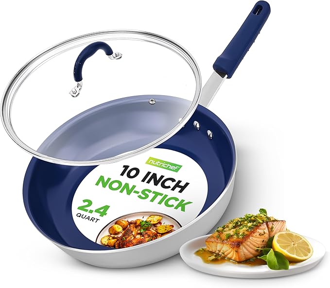 NutriChef 10'' Medium Fry Pan by NutriChef%E2%84%A2Kitchen