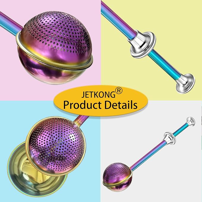 JETKONG Baker's Dusting Wand for Sugar, Flour and Spices, Stainless Steel - Image 6