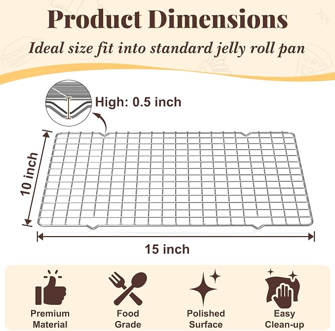 Cooling Racks for Cooking and Baking - Image 2