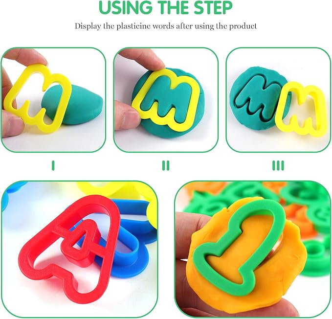 Dough Tools 47 PCS Dough Play Tools Set - Image 3