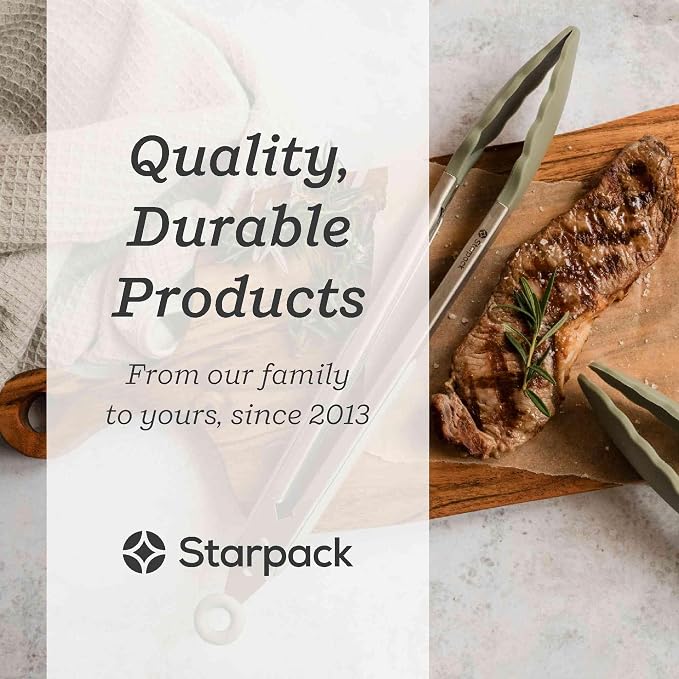 Starpack 'Get a Grip' Silicone Kitchen Tongs - Image 5