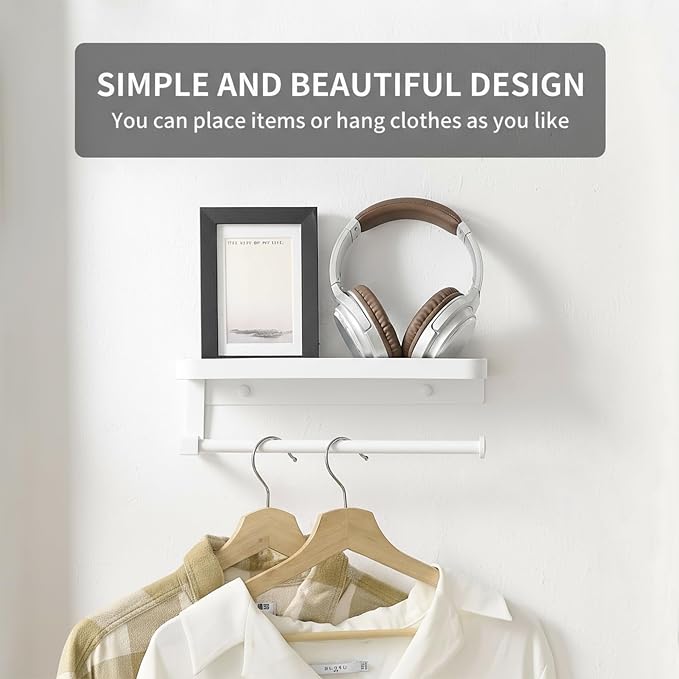 JOOM Hand Towel Holder for Bathroom -Paper Towel Holder Wall Mount - Image 3