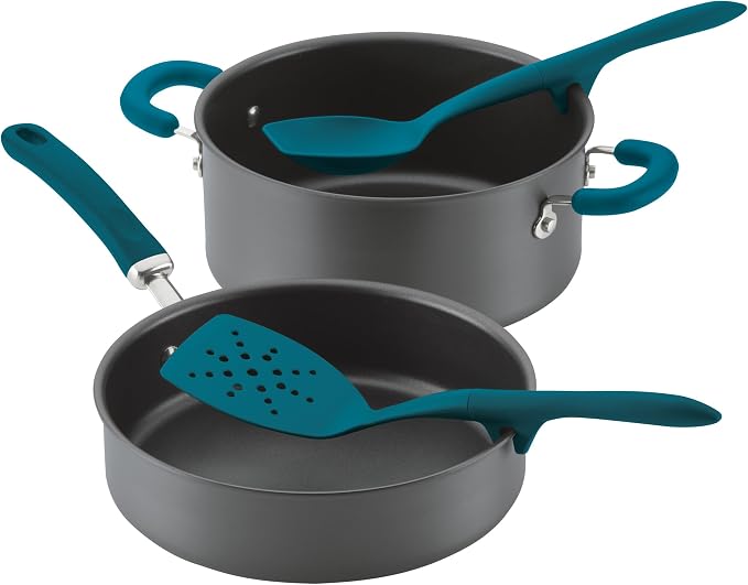 Rachael Ray Gadgets Lazy Tools Nonstick Kitchen/Cooking Utensil Set, 6 Piece - Image 10