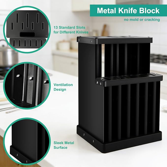 16-Piece Kitchen Knife Set - Image 7
