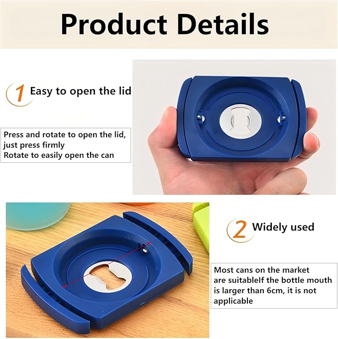 aluminum Can Opener，can top remover，Lid Remover， beer- Soft Edge- soda- can - Image 3