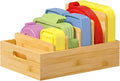 Kiasthome Bamboo Lid Organizers Inside Cabine, Kitchen Cabinet Organizer by KiasthomeBathroomAccessories
