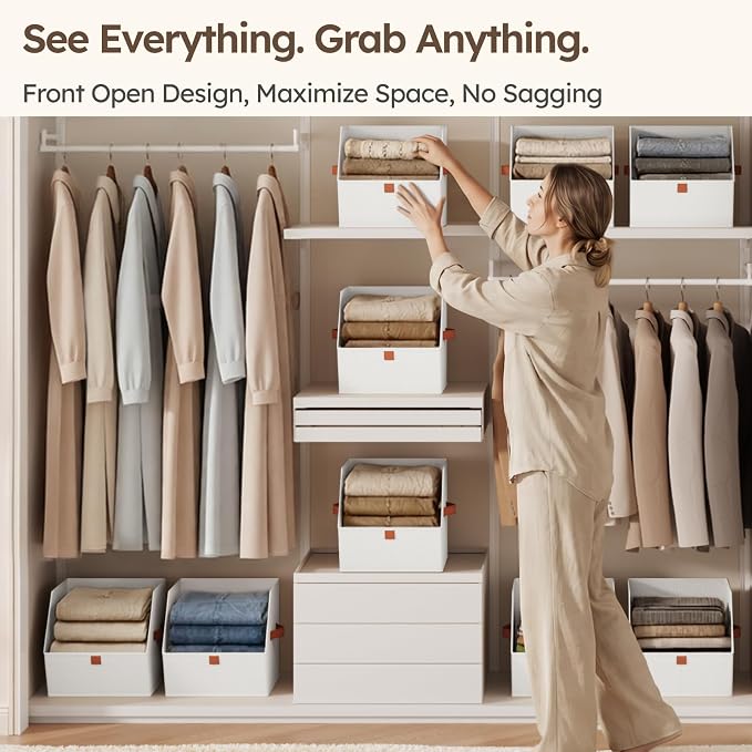 Homsorout Fabric Closet Storage Cubes - Image 2