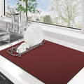 WISELIFE Dish Drying Mat Super Absorbent Drying Mat Large Dish Drying Mats by WiseLife