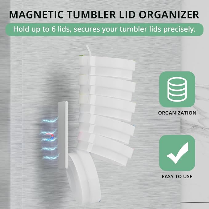 Magnetic Stanley Cup Holder for Refrigerator, Water Bottle Organizer for - Image 7