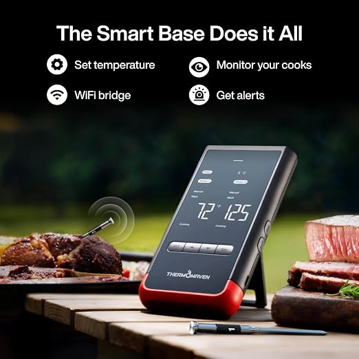 ThermoMaven Smart Bluetooth Wireless Meat Thermometer: Standalone Base - Image 2