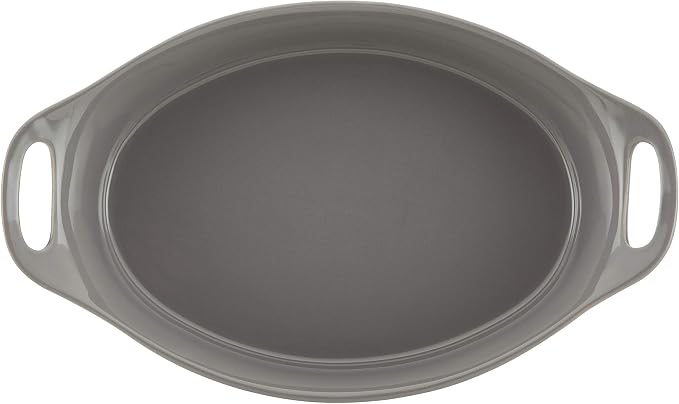 Rachael Ray Solid Glaze Ceramics Bakeware / Baking Pan, Oval - Image 3