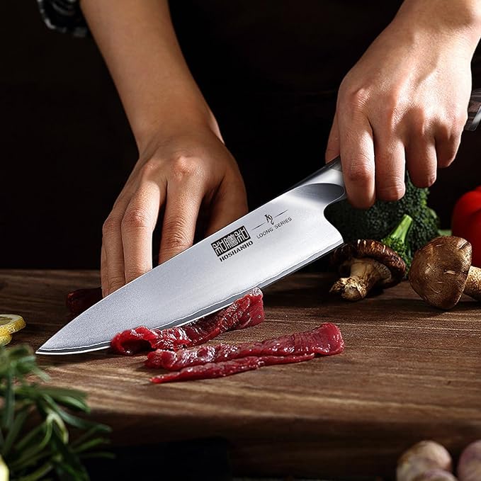 HOSHANHO 3 Pieces Knife Set, Professional Japanese High Carbon Stainless Steel - Image 5