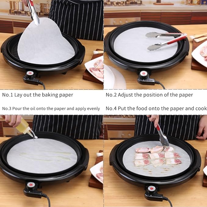 Baking Parchment Circles, 12 Inch Non Stick Baking Parchment Paper - Image 6