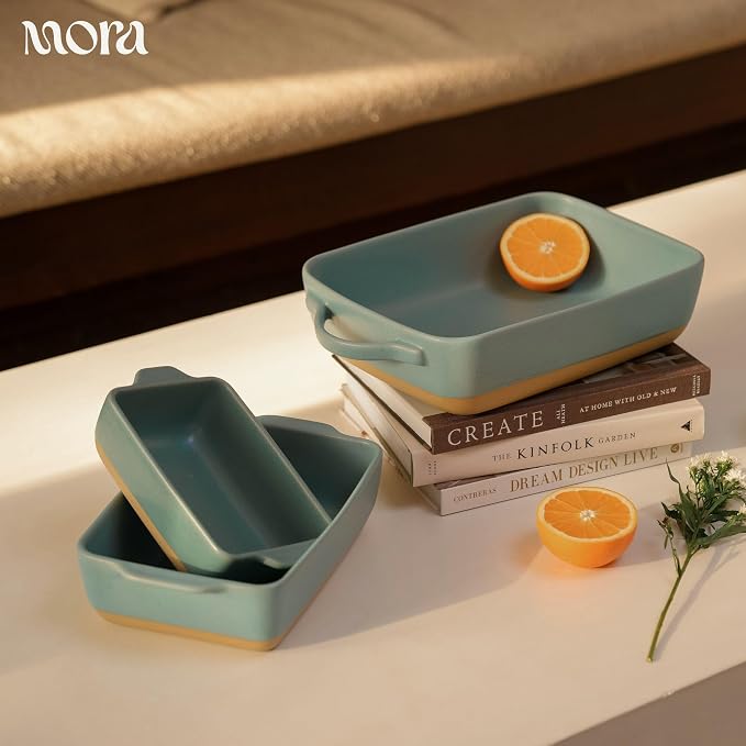 Mora Ceramic Set of 2 Baking Dishes - Image 5