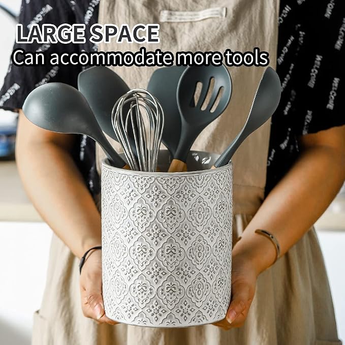 KOOV Kitchen Utensil Holder, Large Utensil Holders - Image 4