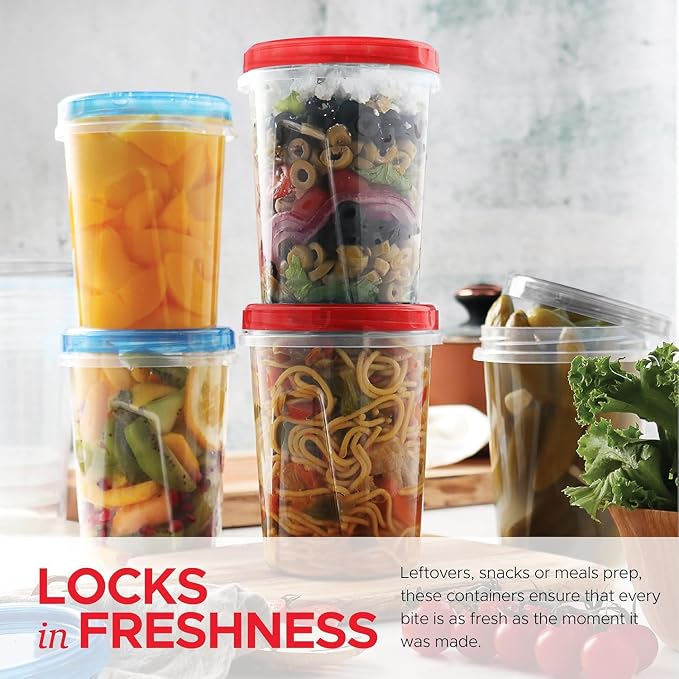 Tafura 15 Pack Leakproof Freezer Containers - Image 3