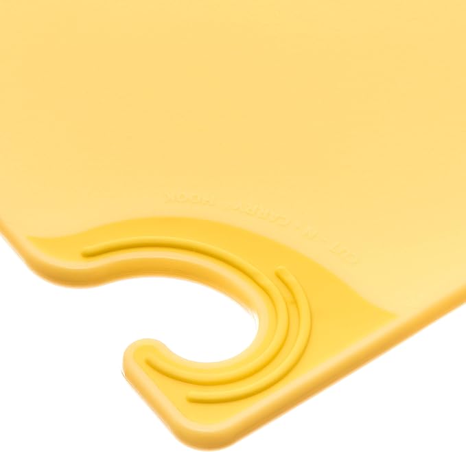 San Jamar Saf-T-Grip Plastic Cutting Board - Image 3