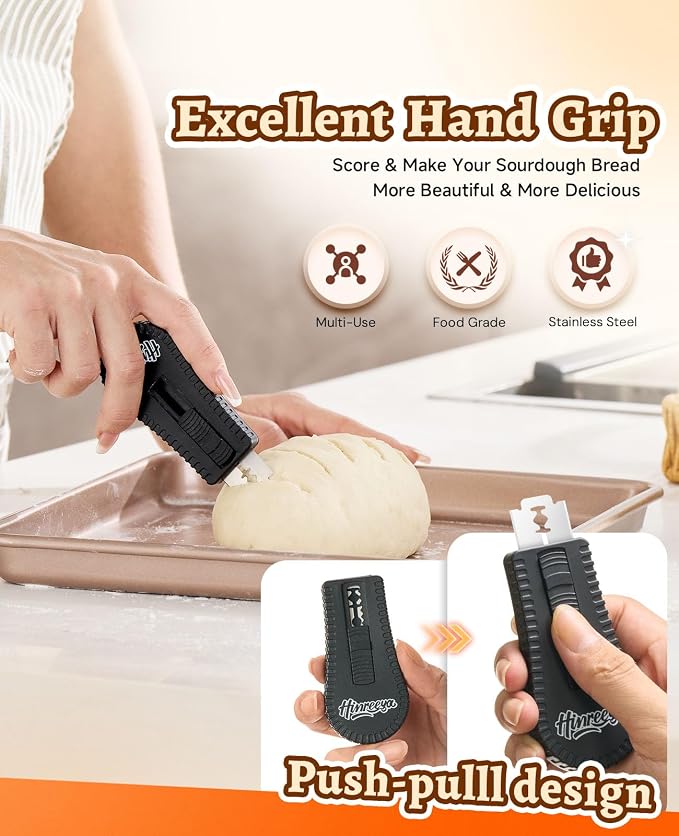 Extractable & Magnetic Bread Lame Sourdough Bread Knife - Image 3