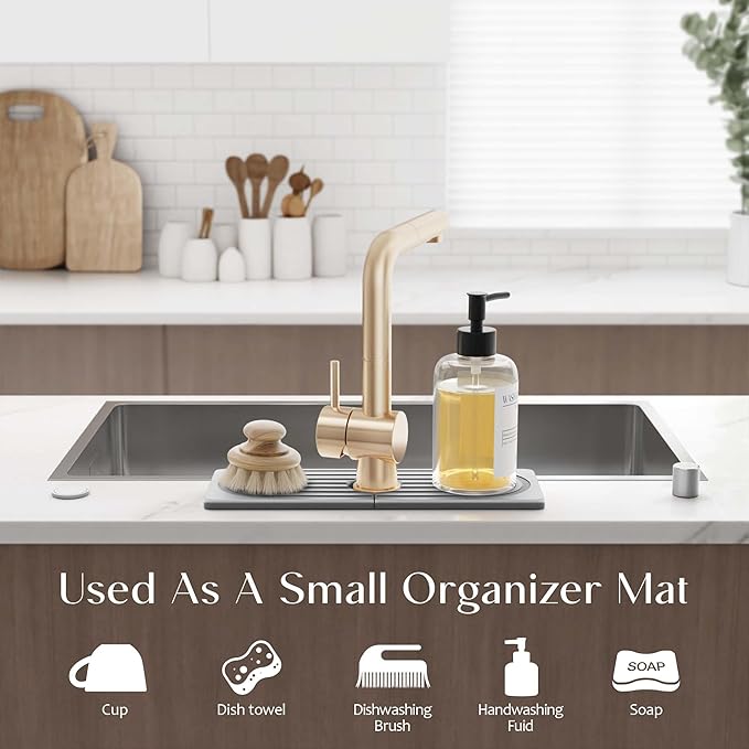eormoe Diatomite Kitchen Faucet Mat - Image 5