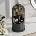 GAXmi Makeup Brush Holder with Lid Cosmetic Tools Organizer 360 Rotating by GAXmi