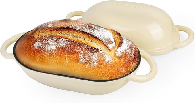 Dutch Oven for Bread Baking – Premium Cast Iron Pot by UFEH