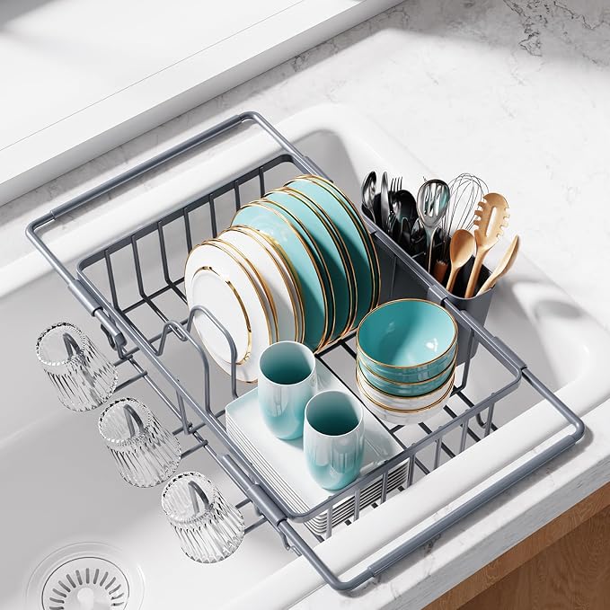 Sakugi Dish Drying Rack in Sink by Sakugi